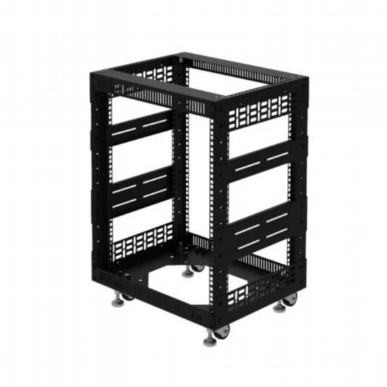Penn Elcom 12U Open Tower System with Square Hole Rails – 400mm Deep