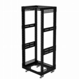 Penn Elcom Penn Elcom 24U Open Tower System with Square Hole Rails – 400mm Deep