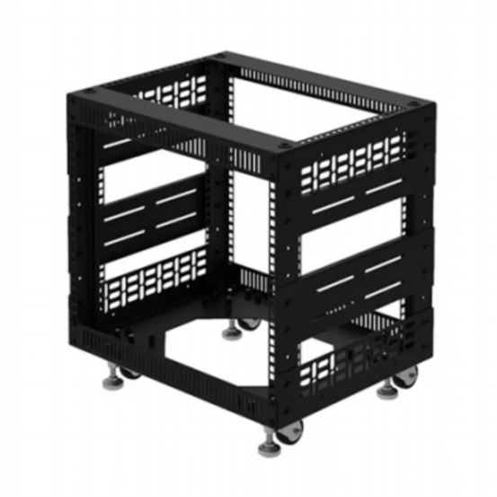 Penn Elcom 8U Open Tower System with Square Hole Rails – 400mm Deep