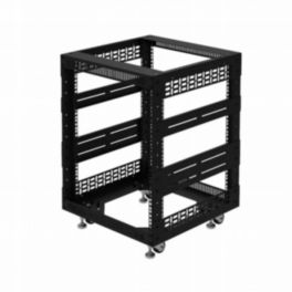 Penn Elcom Penn Elcom 12U Open Tower System with Square Hole Rails – 510mm Deep