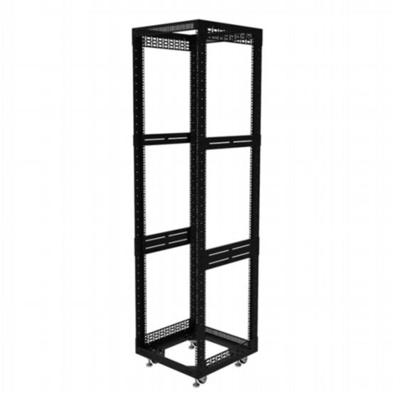 Penn Elcom 39U Open Tower System with Square Hole Rails – 510mm Deep