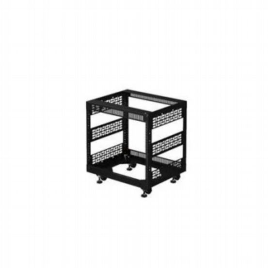 Penn Elcom 8U Slim Open Tower Rack with 10/32 Rails – 400mm Deep
