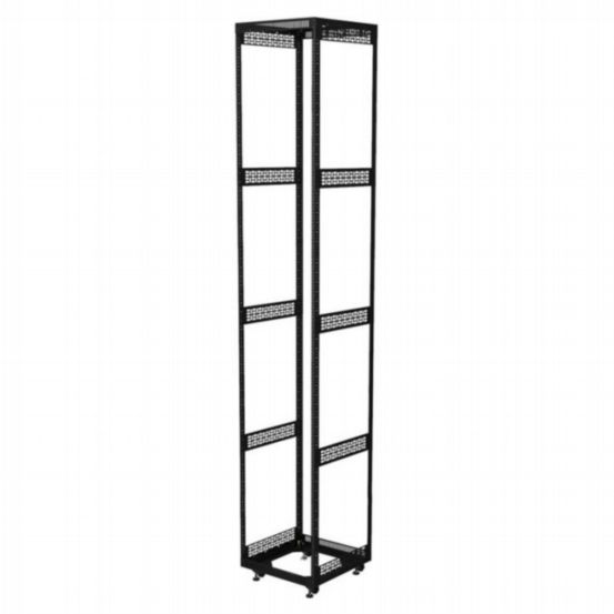 Penn Elcom 43U Slim Open Tower Rack with 10/32 Rails – 510mm Deep