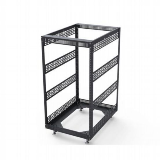 Penn Elcom 18U Slim Open Tower Rack with 10/32 Rails – 660mm Deep