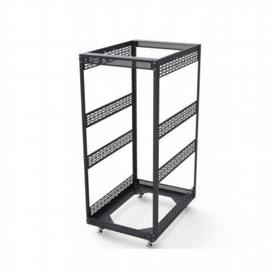 Penn Elcom 22U Slim Open Tower Rack with 10/32 Rails – 660mm Deep