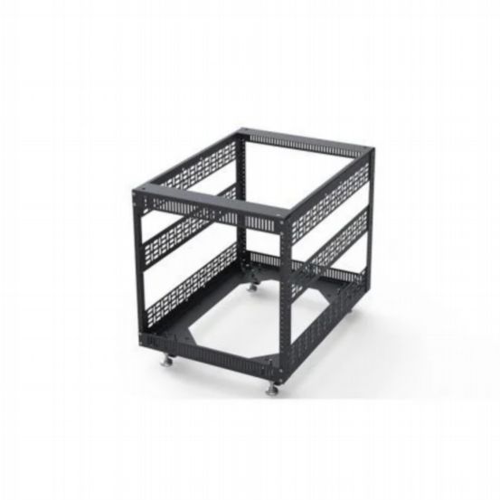 Penn Elcom 8U Slim Open Tower Rack with 10/32 Rails – 660mm Deep