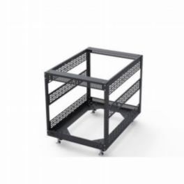 Penn Elcom Penn Elcom 9U Slim Open Tower Rack with 10/32 Rails – 660mm Deep