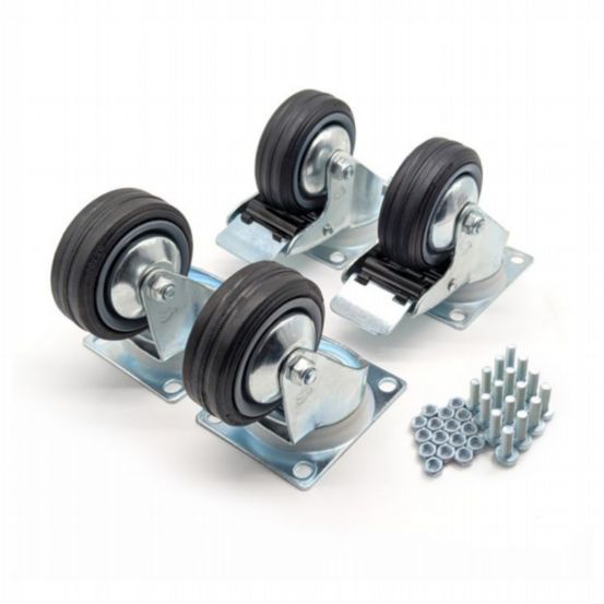 Penn Elcom Heavy Duty Castor Set for R8400/R8500 Rack Enclosures