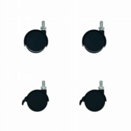 Penn Elcom Penn Elcom Lightweight Plastic Castor Set for R8400/R8500 Rack Enclosures