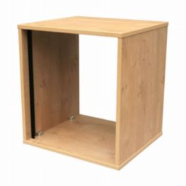Penn Elcom Penn Elcom 4U 450mm Deep Beech Wood Rack Credenza with M6 Rails
