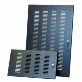 Penn Elcom Penn Elcom 8U Steel Vented Locking Front Door for Contractor Rack Series