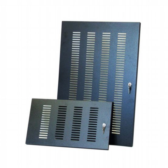 Penn Elcom 24U Steel Vented Locking Front Door for the Contractor Rack Series
