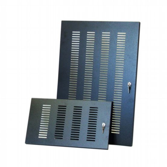 Penn Elcom 28U Steel Vented Locking Front Door for the Contractor Rack Series