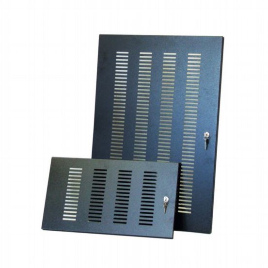 Penn Elcom 6U Steel Vented Locking Front Door for Contractor Rack Series