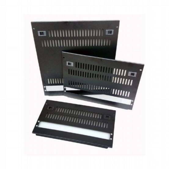 Penn Elcom 12U Vented Rear Panel System for Contractor Racks
