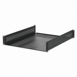 Penn Elcom Penn Elcom 2U Vented 558mm Deep Rack Shelf with Front & Rear Mounting