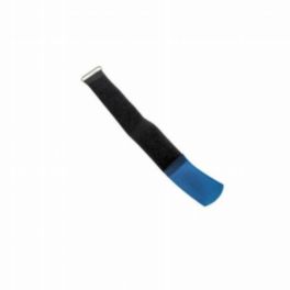 Penn Elcom Penn Elcom 279.4mm x 25.4mm Black Nylon Cable Tie with Blue Tip (Hook & Loop)