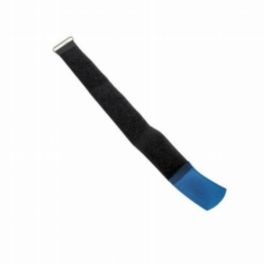 Penn Elcom Penn Elcom 355.6mm x 25.4mm Black Nylon Cable Tie with Blue Tip (Hook & Loop)