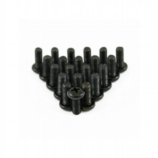 Penn Elcom 13mm Long Black Phillips Pan Head Screw with 10/32 UNF Thread