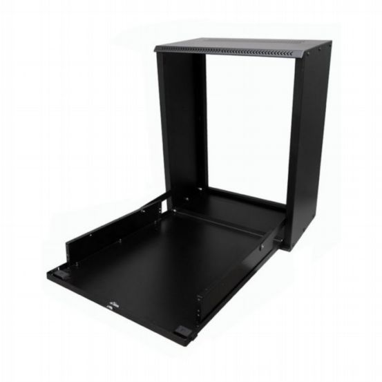 Penn Elcom 2U Vertical Drop-Down Wall Mount Rack System (Ventilated)
