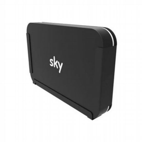 Penn Elcom Wall Box for Sky Q 2TB Black