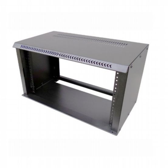 Penn Elcom 6U Shallow Wall Mount Rack Enclosure (300mm Deep)