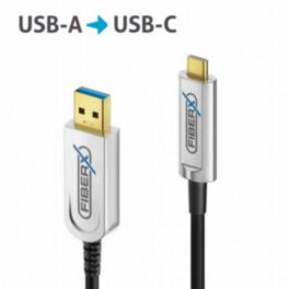 PureLink Purelink-FiberX Series - USB 3-1 Fiber Optic cable - USB-A  USB-C - 15m