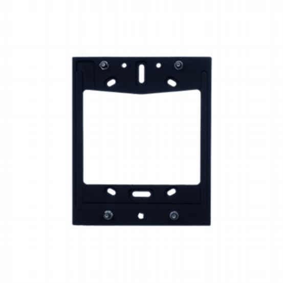 Surface Mount Backplate for Single Height Door Station - Black