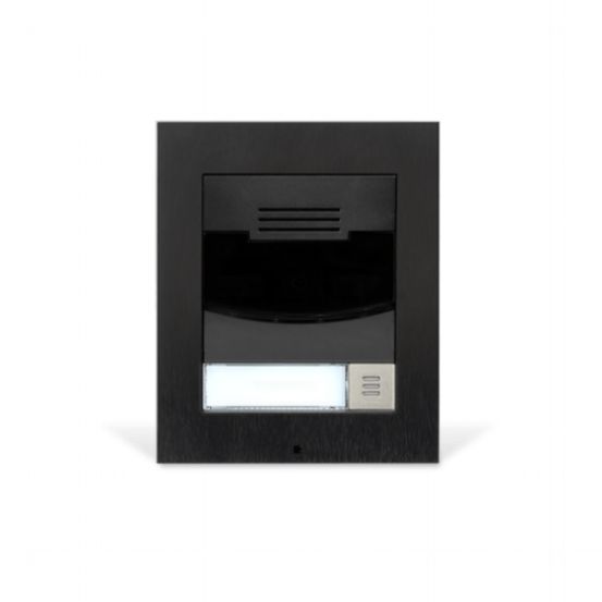 Savant Flush Mount Single Height Door Station - Black