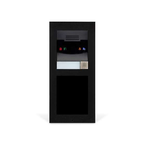 Flush Mount Door Station - Black