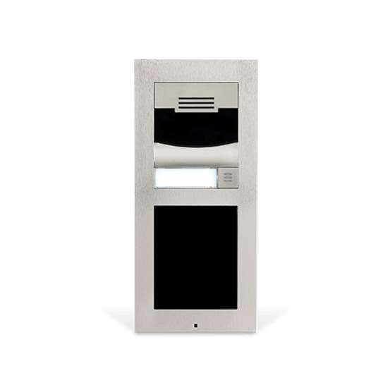 Savant Flush Mount Double Height Door Station - Nickel