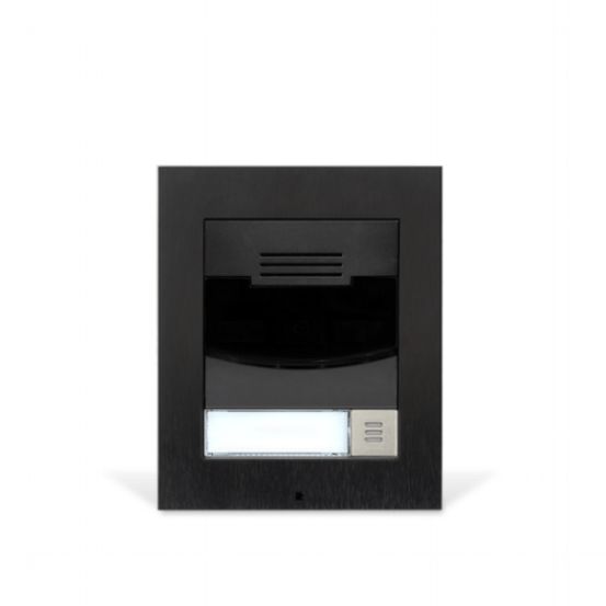 Surface Mount Single Height Door Station - Black