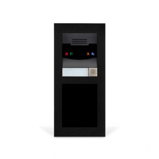 Savant Flush Mount Double Height Door Station - Black