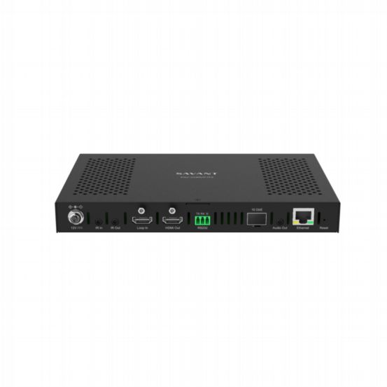 Savant ProAV IP Video Single Output Receiver 4K with Control (Fibre)