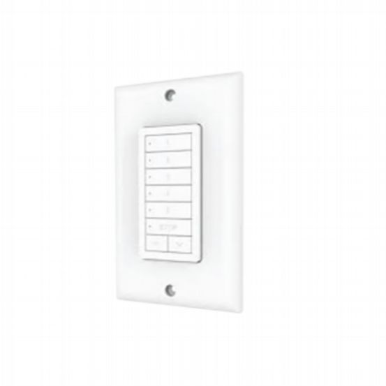 ROLLEASE 5 CHANNEL FLUSH MOUNT KEYPAD