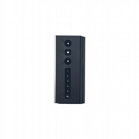 ROLLEASE AUTOMATE | PUSH 5 CHANNEL REMOTE - BLACK