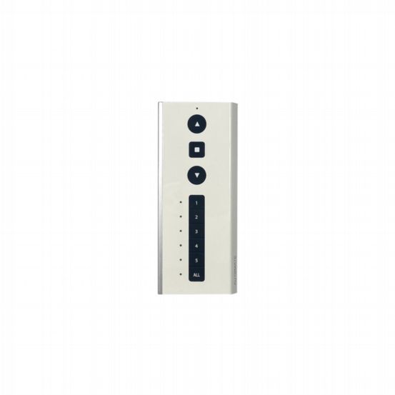 ROLLEASE AUTOMATE | PUSH 5 CHANNEL REMOTE - WHITE