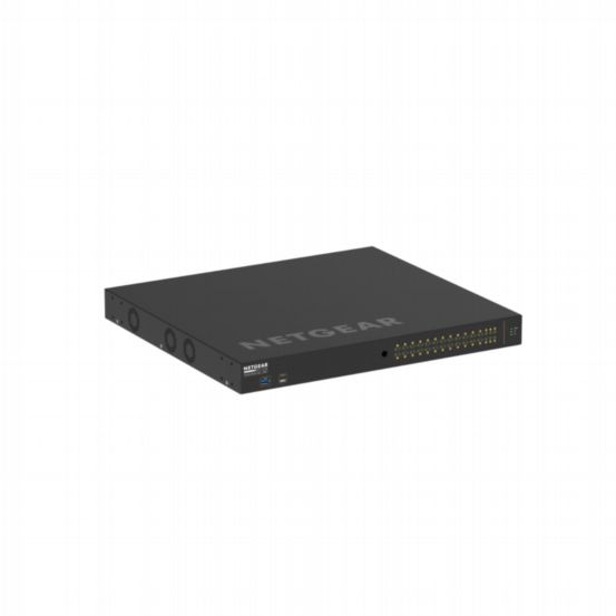 NETGEAR S-LINE 24+2+4 PORT AVB SWITCH WITH POE 480W