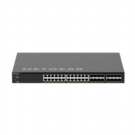 NETGEAR M4350 AVOIP SWITCH 24x10G/MG, 8x10G SFP+, 8x25G SFP (290-1770W)