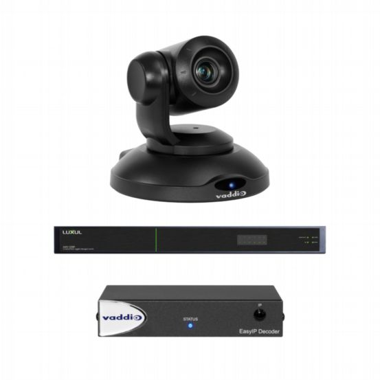 Vaddio EasyIP 10 Base Kit with Professional IP PTZ Camera - Black