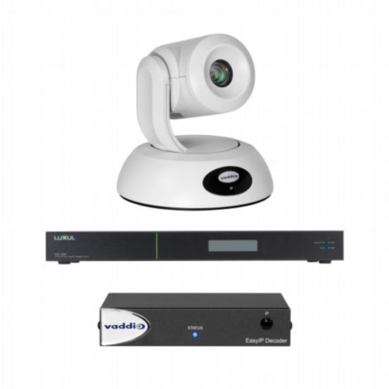 Vaddio EasyIP 20 Base Kit with Professional IP PTZ Camera - White