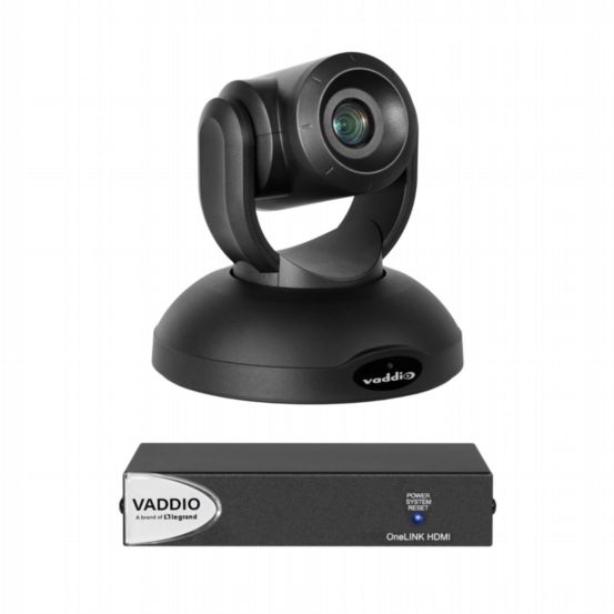 Vaddio RoboSHOT 40 UHD OneLINK HDMI PTZ Camera System - Black