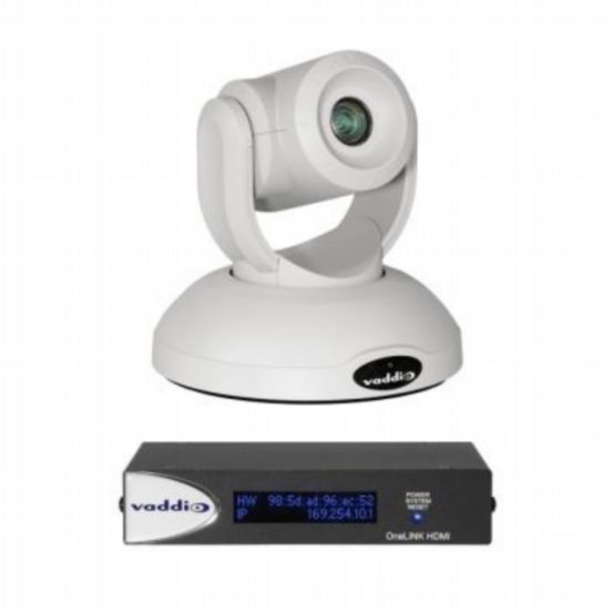 Vaddio RoboSHOT 40 UHD OneLINK HDMI PTZ Camera System - White