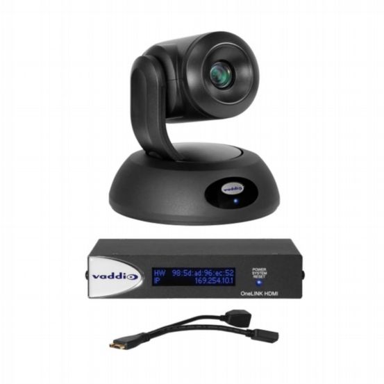 Vaddio RoboSHOT 4K 12E HDBT OneLINK HDMI System – Black