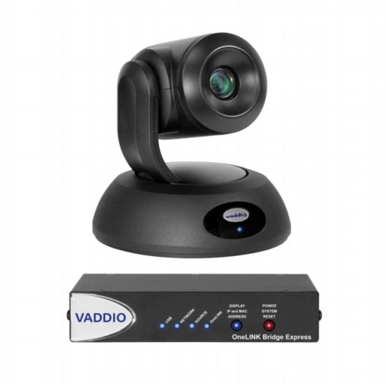 Vaddio RoboSHOT 4K 12E HDBT OneLINK Bridge System – Black