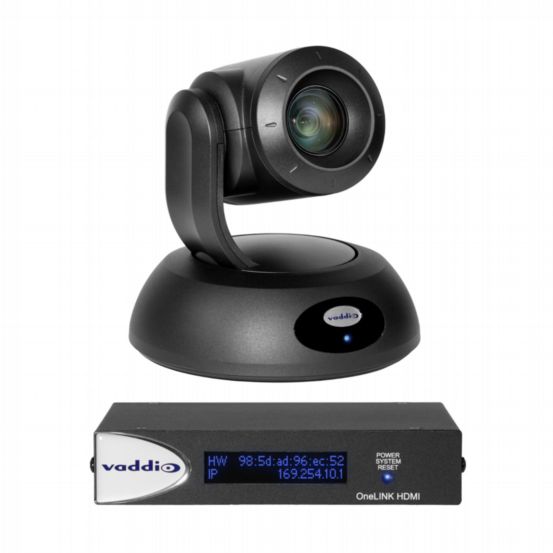 Vaddio RoboSHOT 4K 30E HDBT OneLINK HDMI System – Black