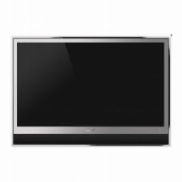 Videotree Videotree-Lifestyle 27inch  In-wall TV with black speakers with Black Glass
